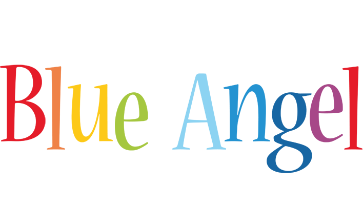 Blue Angel birthday logo